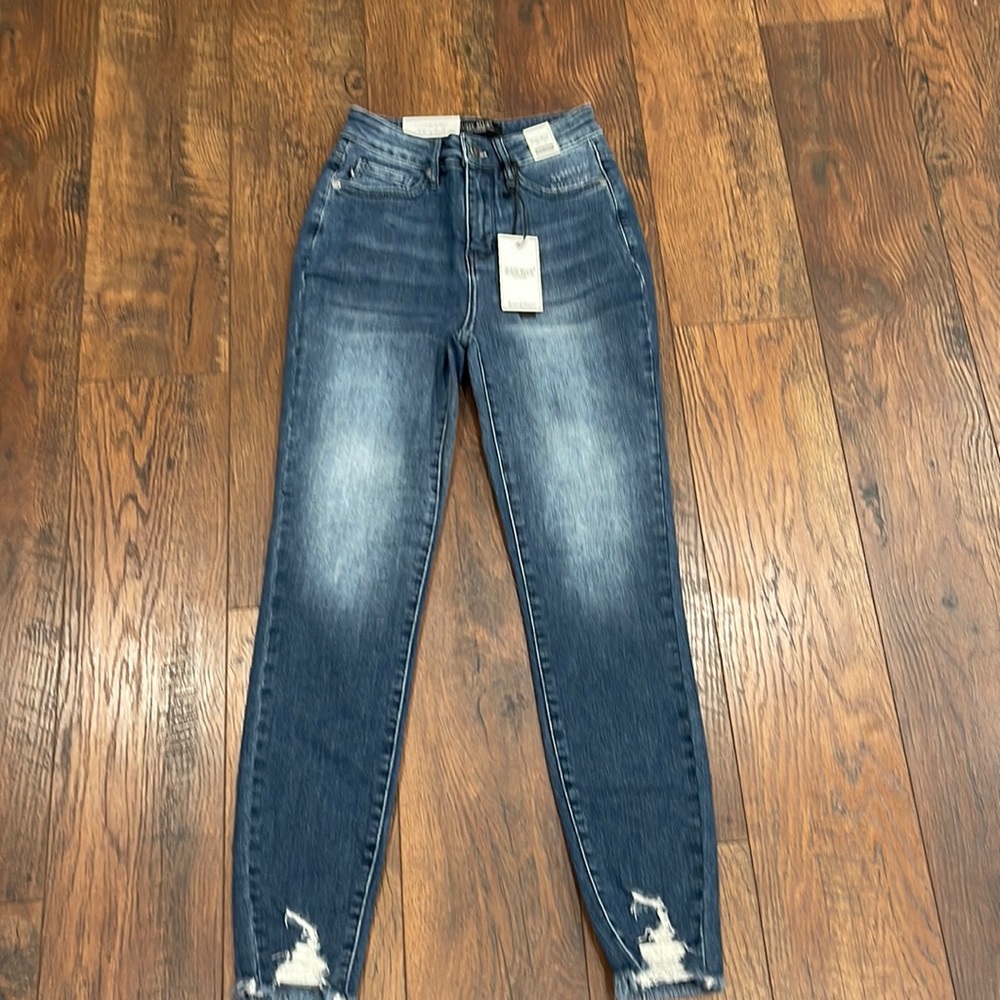 JUDY BLUE HIGH WAISTED SKINNY FIT JEANS
